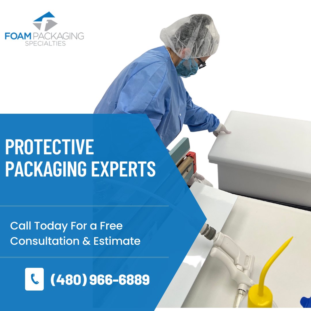 packaging_foam's tweet photo. packaging. Give us a call at 480-966-6889 for a free consultation and estimate with one of our packaging experts today.
https://t.co/GnIzuqKCmz
#packagingcompany #packagingsolutions #PackagingInnovation #PackagingExperts #packagingboxes #packaging #packagingdesign #Arizona https://t.co/B8YmgRcGrW