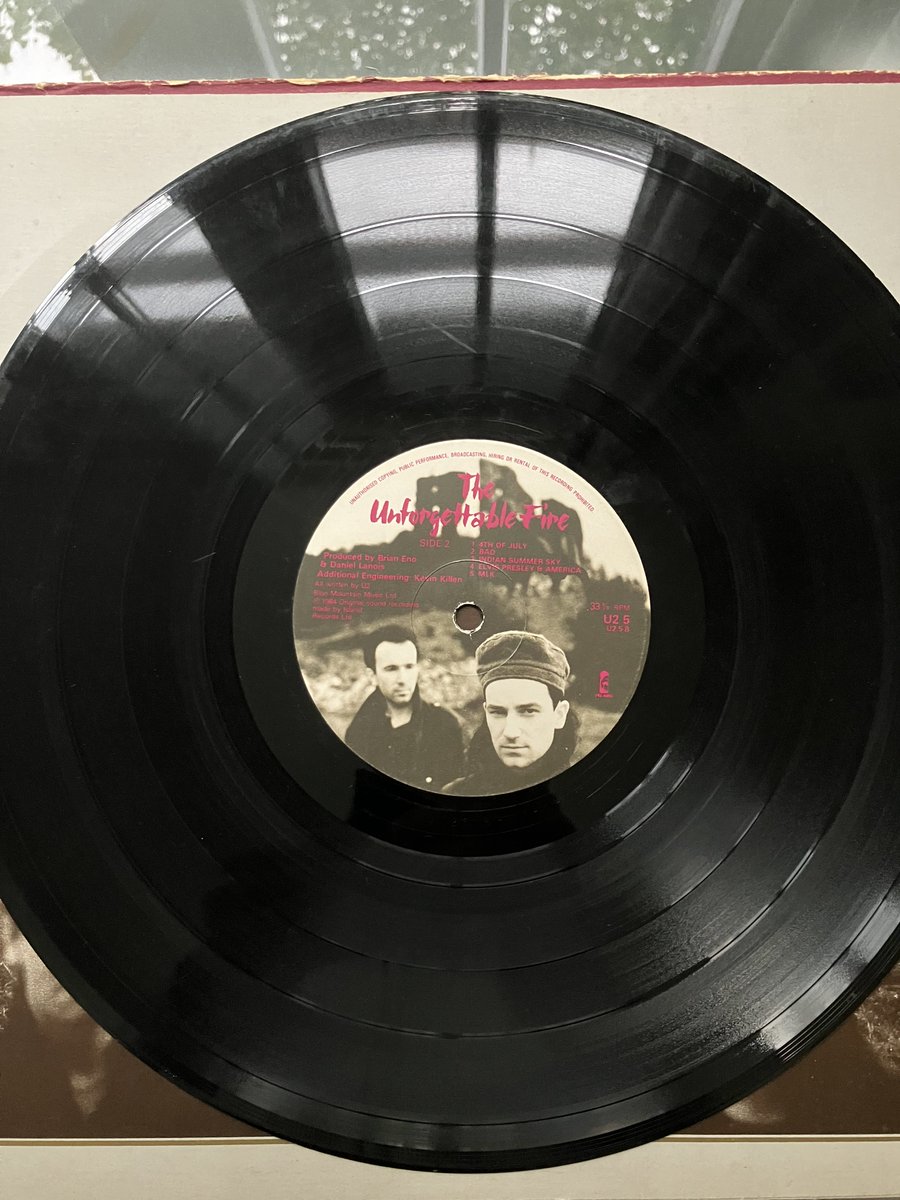 jamesbpcook's tweet photo. OTD 40 years ago, 1/10/84, I bought this album from FL Moore’s, Hitchin. I later wrote that its plush burgundy sleeve made the music sound ‘all purple-y’. I still stand by that. #MemorySongs #u2 https://t.co/ExBJnaRj1a
