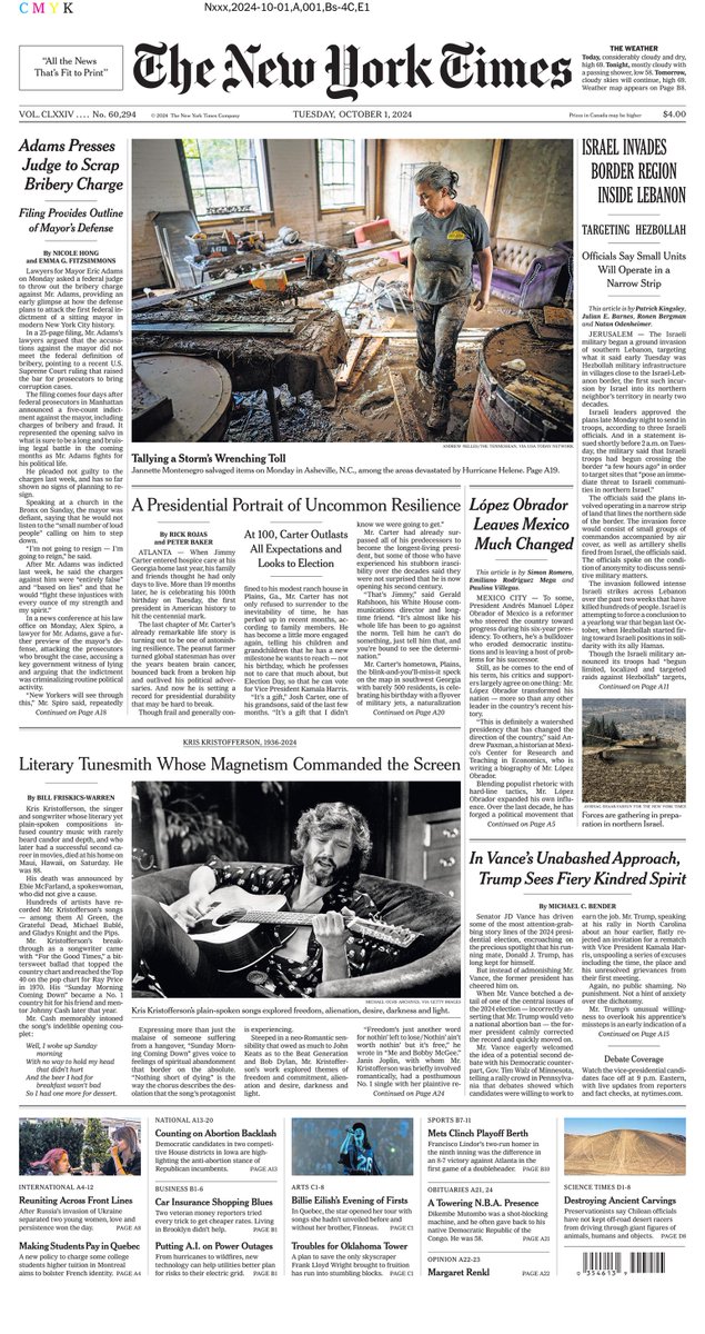 JorgeSS66's tweet photo. @nytimes PP. "López Obrador deja 🇲🇽, mucho cambió. Para algunos AMLO es un presidente reformador, gobernó al país hacia el progreso durante sus 6 años de presidencia. Para otros él es una aplanadora que erosionó las instituciones democráticas y está dejando un sinnúmero de...". https://t.co/xJyxnbmHvS