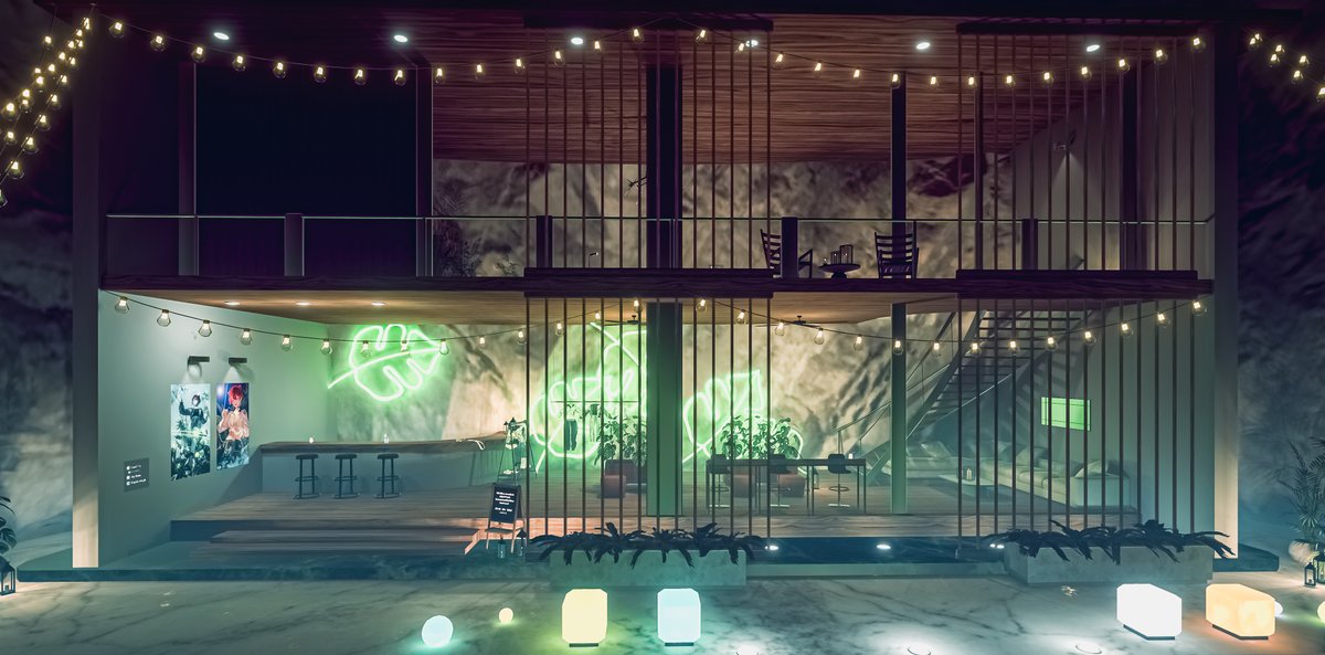 Neomance's tweet photo. Dreamy Nights At The Pool Villa
プールヴィラでの夢のような夜

World : Night Pool Villa
Author : VEIN_A

World URL :
https://t.co/A22tl7klDZ

#VRChat_world紹介 #Neo写真 https://t.co/elvbt8EX3q