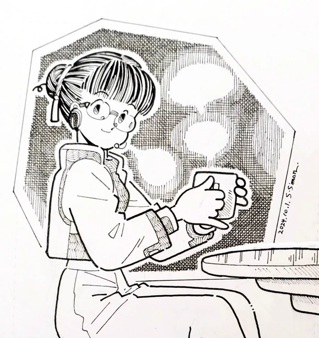 おはようございます。朝の再掲のお時間です。
と言いつつ、昨夜投稿したものとは別の絵です。どっちにしたものか迷ってボツにしたもの。不憫なので改めて投稿します。ご覧いただければ幸いです😊
#メガネの日
#コーヒーの日

本日も良い1日を! 