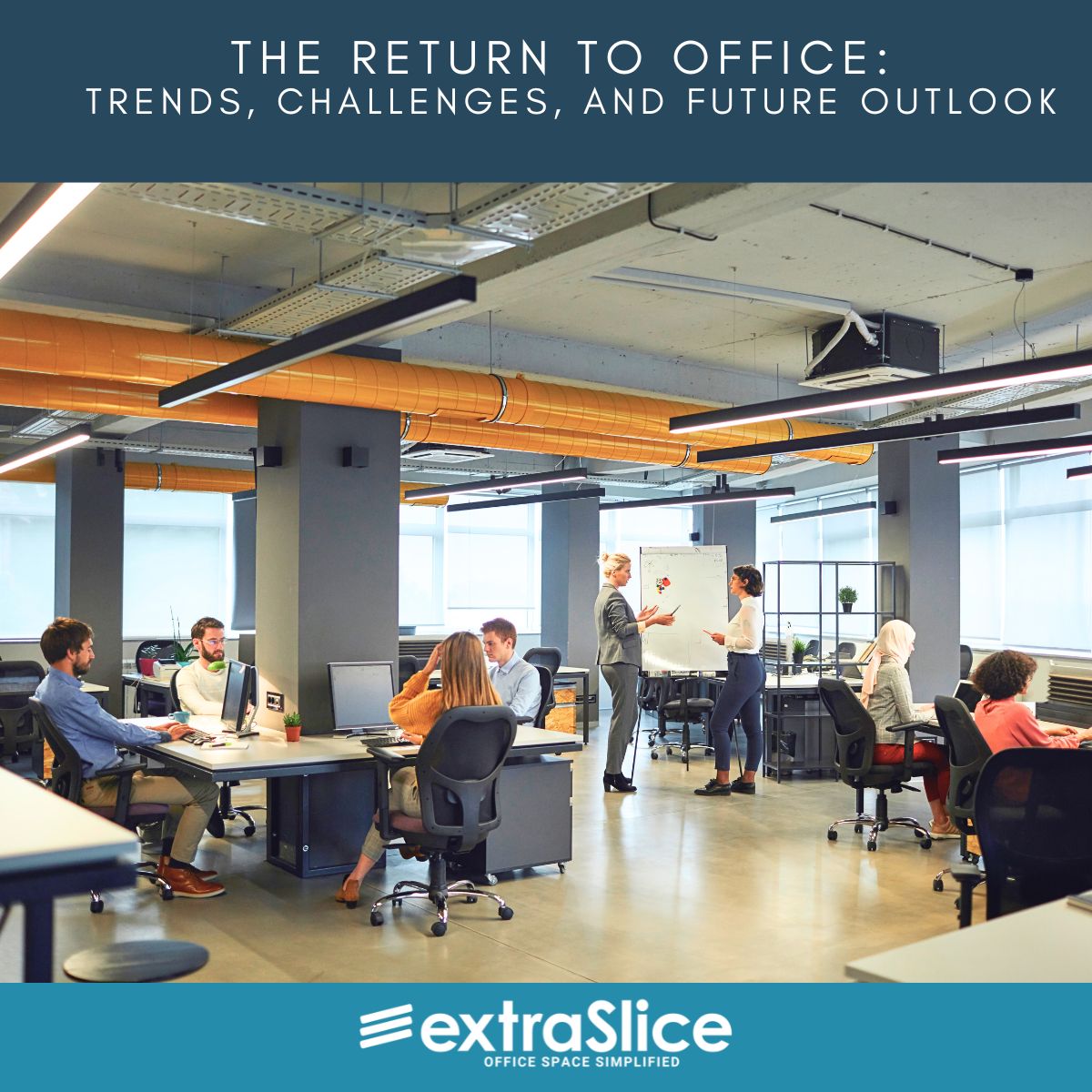 extraSliceInc's tweet photo. Is your team ready for the return to office?

Discover the latest trends, challenges, and strategies to make the RTO transition smoother for your business and employees. Check out the full article here: https://t.co/YMSF4gypPb

#HybridWork #EmployeeWellbeing #FutureOfWork https://t.co/A68BHrtQIR