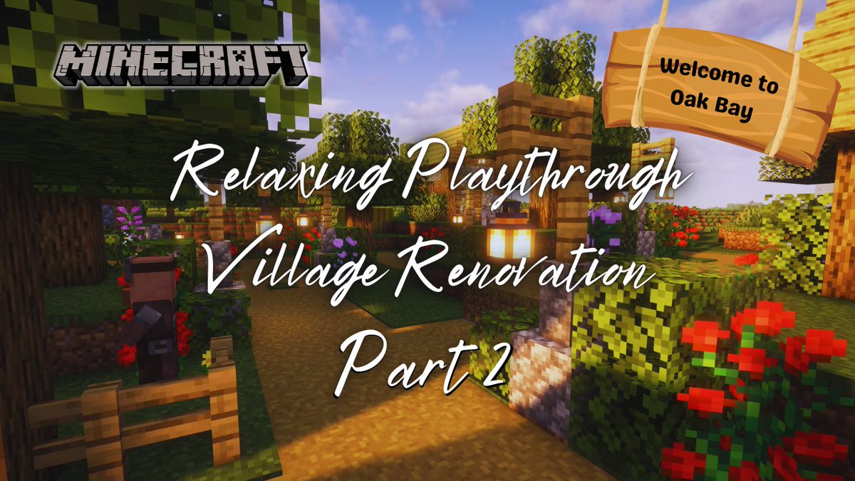 foxxglitter's tweet photo. part 2 of renovating oak bay is now live on youtube β¨
if you need easy viewing or background noise this week i gotchu covered π«Ά
https://t.co/Mw2JJbTHa7
#minecraft #minecraftmods #minecraftlofi https://t.co/M9XAaCxuRi