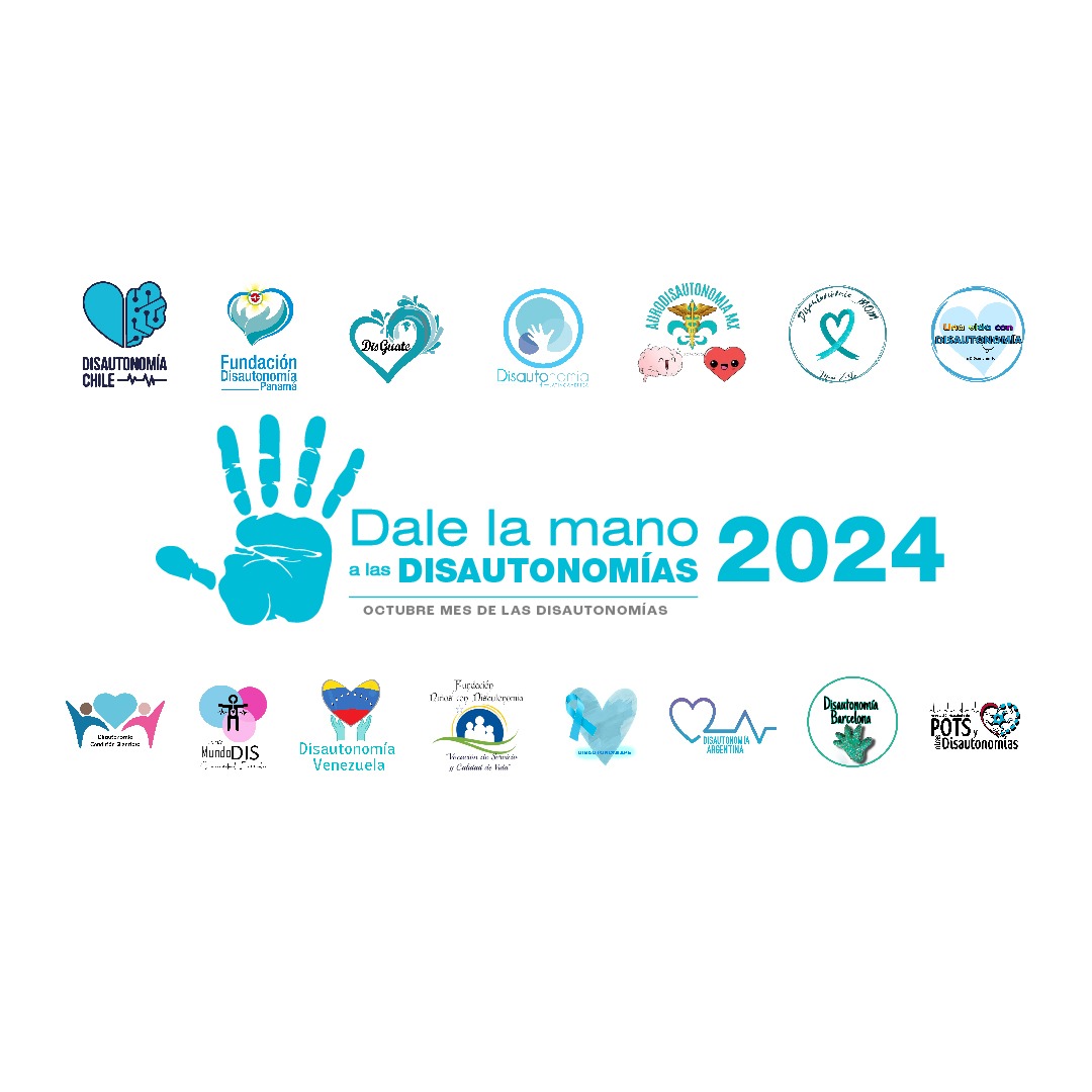 ¡Hoy comienza el Mes Internacional de Concientización sobre las Disautonomías!
“Dale la Mano a las Disautonomías" une  a Latinoamérica, los países de habla Hispana y el Caribe. Conoce más en dalelamanoala.disautonomia.cl