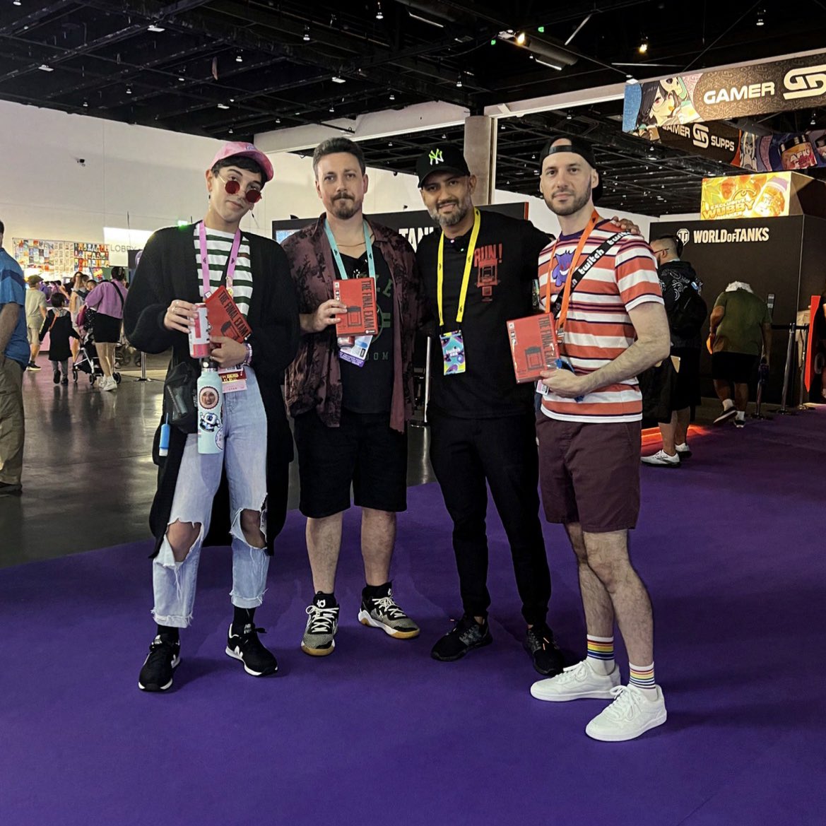 ChangeTheRef's tweet photo. While we attended #TwitchCon, we shared our new game, #TheFinalExam.
Politicians blame school mass shootings on video games we responded with our own game – a survival mode where gun control bills are the key to survival.
https://t.co/RehzYGljJk https://t.co/AWEFY3ZyCX