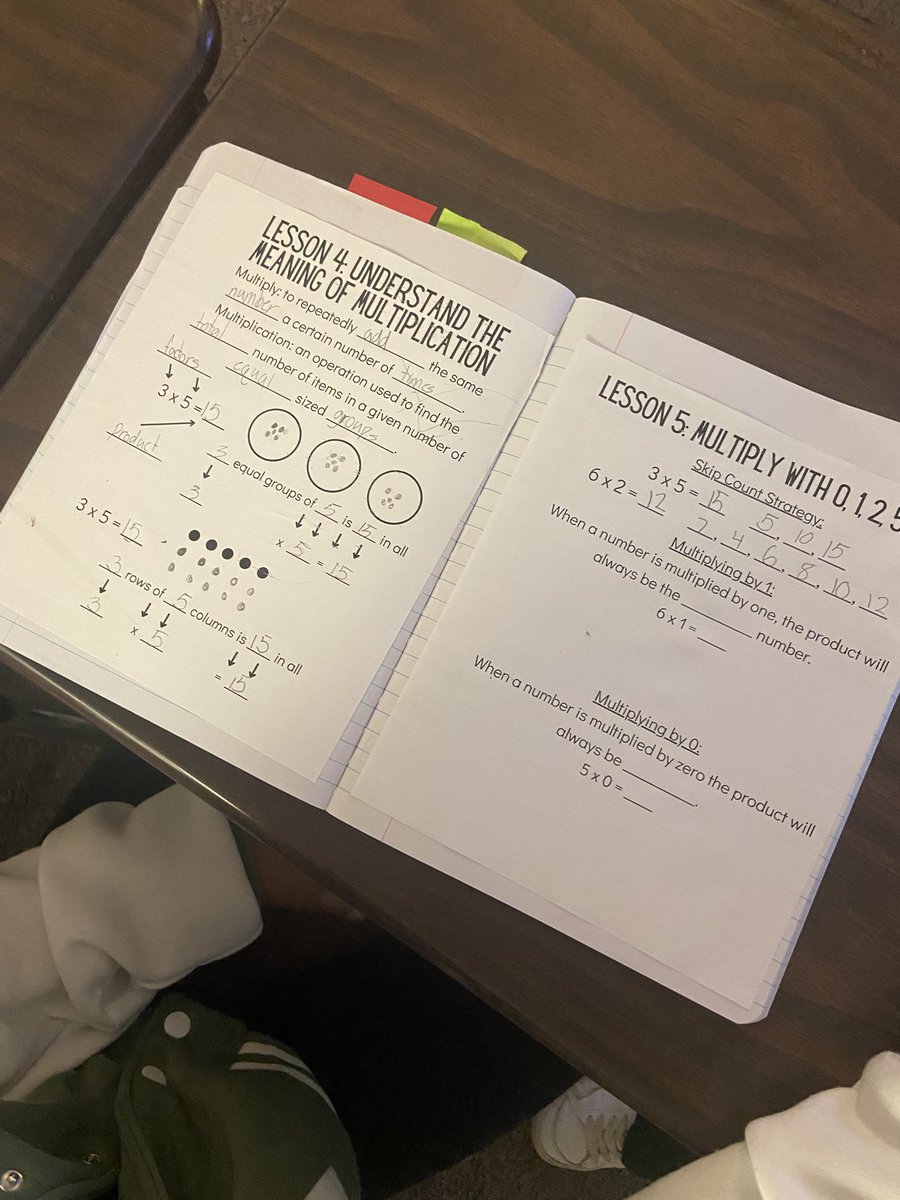 MaryBoydFCPS's tweet photo. Math Reference Journals in action! This summer I created anchor charts for each iReady lesson as part of my summer class. I love how they reinforce student learning and can serve as a quick reference! https://t.co/yd0uwZGrWK
