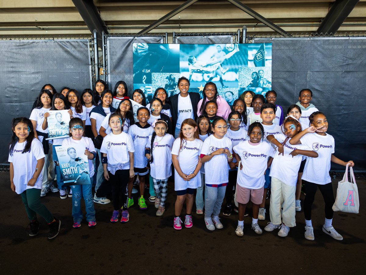 Gotham FC (@gothamfc) on Twitter photo VOTE ABBY FOR THE LAUREN HOLIDAY IMPACT AWARD!
At our last home game we hosted 50 youth from 3 NYC boroughs from <a href="/PowerPlayNYC/">PowerPlay NYC</a> to help celebrate <a href="/abbyys44/">Abby Smith</a> nomination. Abby is a model for us all in giving back to the community. We’re so proud of her and she inspires us to show up VOTE ABBY FOR THE LAUREN HOLIDAY IMPACT AWARD!
At our last home game we hosted 50 youth from 3 NYC boroughs from <a href="/PowerPlayNYC/">PowerPlay NYC</a> to help celebrate <a href="/abbyys44/">Abby Smith</a> nomination. Abby is a model for us all in giving back to the community. We’re so proud of her and she inspires us to show up