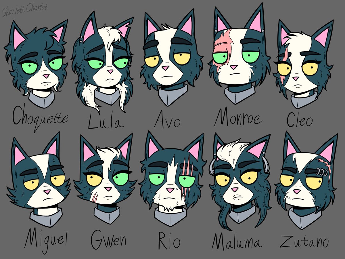 SkarlettChariot's tweet image. A #FinalSpace Headcanon: 
Avocato used to be the runt from a litter of ten