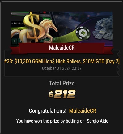 Martín Alcaide (@malcaidecr) on Twitter photo Forrada histórica de <a href="/petgaming/">Sergio Aido</a> en el GGMillions hoy, casi 2M$ frescos!!🚀🚀
También me ayudó con mi mejor pinchazo este finde: Forrada histórica de <a href="/petgaming/">Sergio Aido</a> en el GGMillions hoy, casi 2M$ frescos!!🚀🚀
También me ayudó con mi mejor pinchazo este finde: