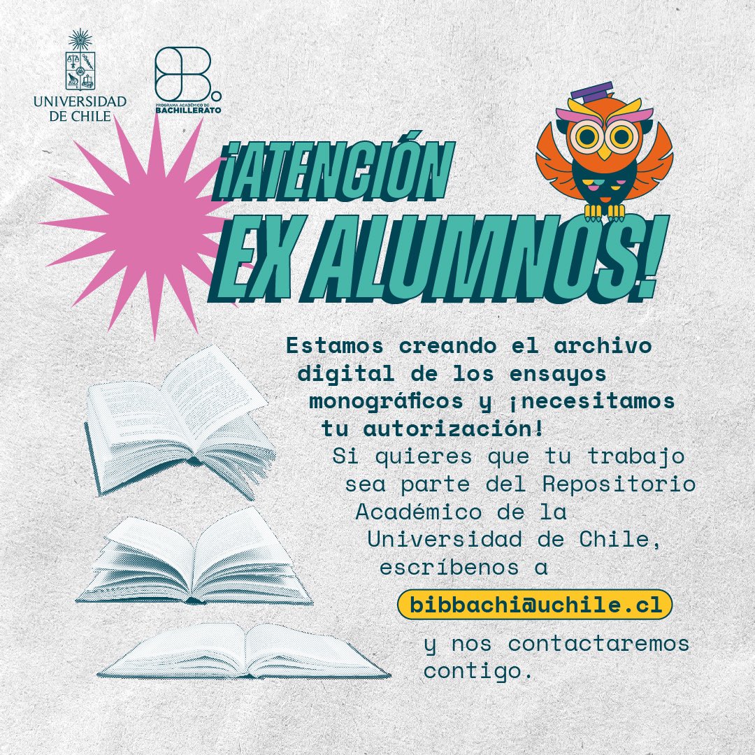 ¡Atención bachilleres! Estamos creando el archivo digital del Programa y ¡necesitamos tu ayuda!
