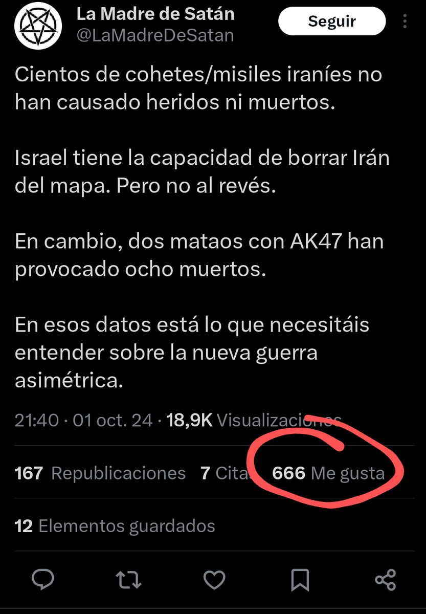 Chefelche1's tweet photo. @LaMadreDeSatan https://t.co/A6zUrr5w6V