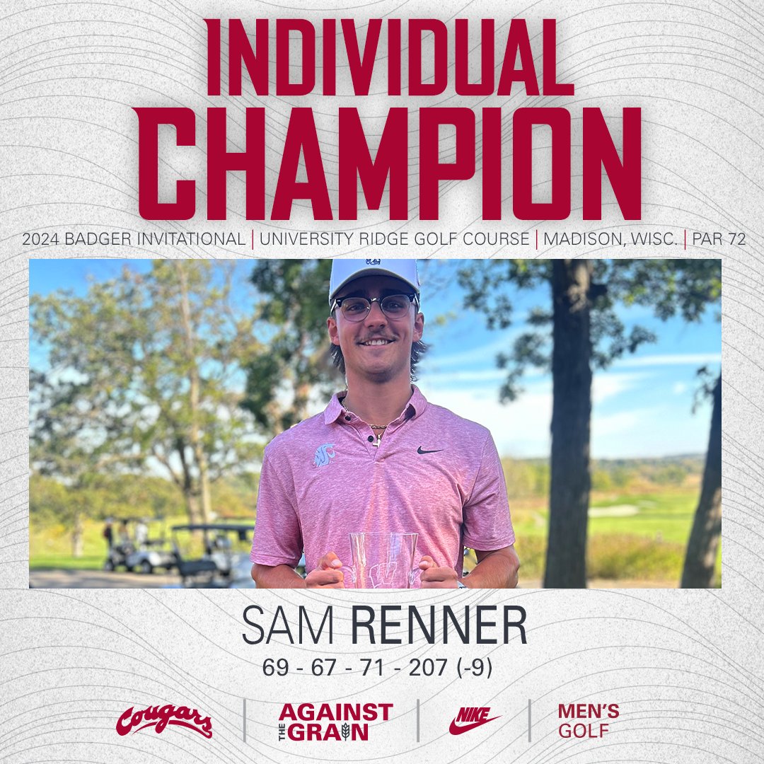 Washington State Men's Golf tweet media
