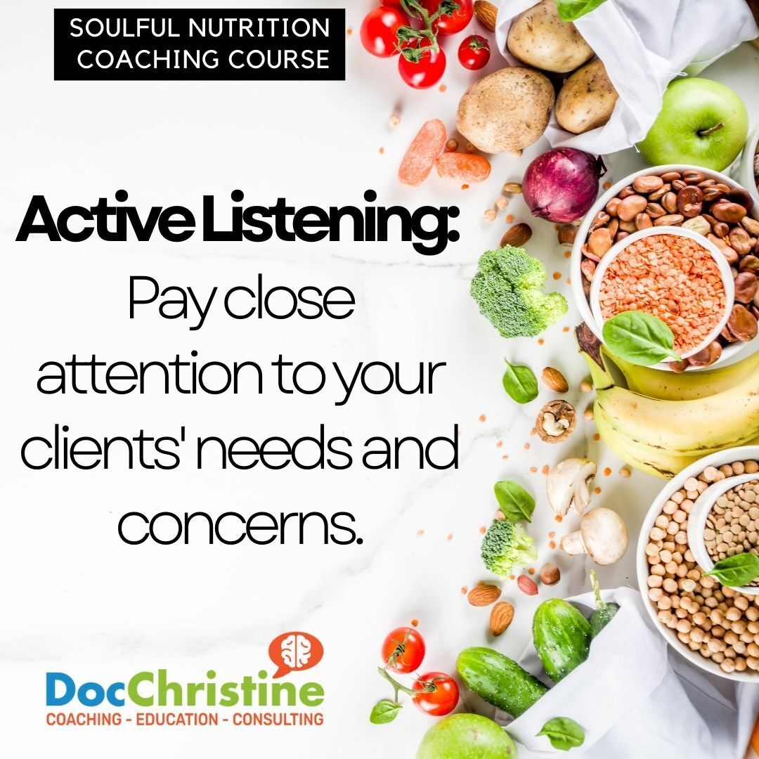 Become a Certified Soulful Nutrition Health &amp; Life Coach
...in just 12 weeks, with our proven &amp; affordable, online DUAL Soulful Nutrition Health &amp; Life Coach Certification Training Program, by 
Dr. Christine Sauer MD, and ND   Check it out:  brainandsuccess.com/soulful-nutrit…

#Nutritionali