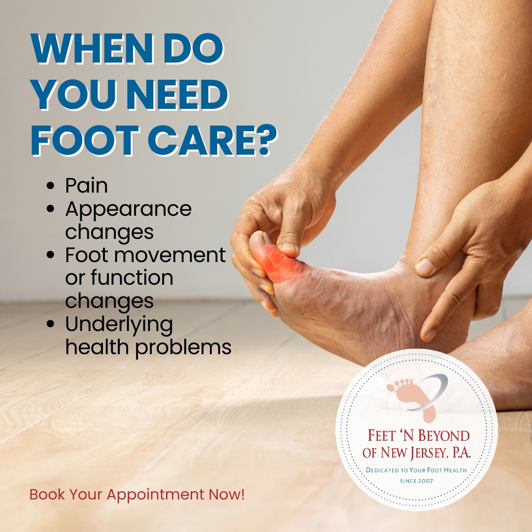 FeetNBeyond's tweet photo. Have you noticed any changes in the appearance or function of your feet? These could be signs of underlying health issues. Our podiatrists are here to diagnose and treat a variety of foot conditions.

Let's get your feet feeling great. Schedule a consul... https://t.co/RMAmuY32Vy https://t.co/zKQ3lT4iqf