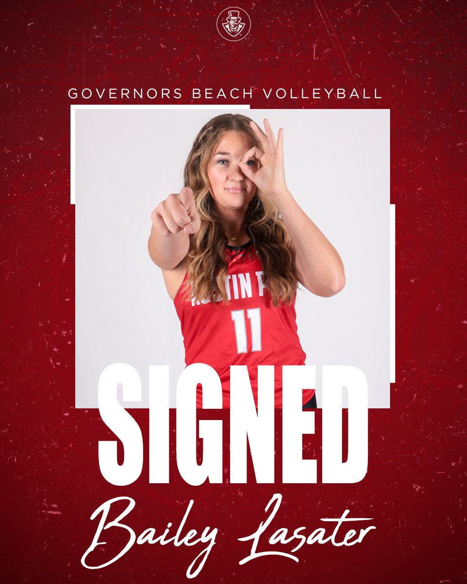 GovsBVB's tweet photo. Welcome to Clarksville, 𝓑𝓪𝓲𝓵𝓮𝔂 𝓛𝓪𝓼𝓪𝓽𝓮𝓻!🎩🏖️🏐

Head coach Michael Hobson has announced the first addition to his 2025 team with the addition of Southwest Baptist University transfer, Bailey Lasater!

#LetsGoPeay https://t.co/ktd9cIvj8k