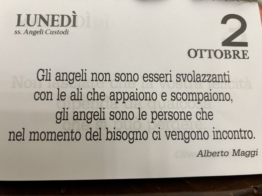 AlzogliOcchi's tweet photo. #2ottobre #2ott #angeli #custodi #angelicustodi #alberto #maggi #albertomaggi #frase #frases #frasedodia #frasedeldia #frasedelgiorno #pensieri #quotes #quote #pensierodelgiorno #pensierodellasera #pensiero https://t.co/8ZQNfUmIc1