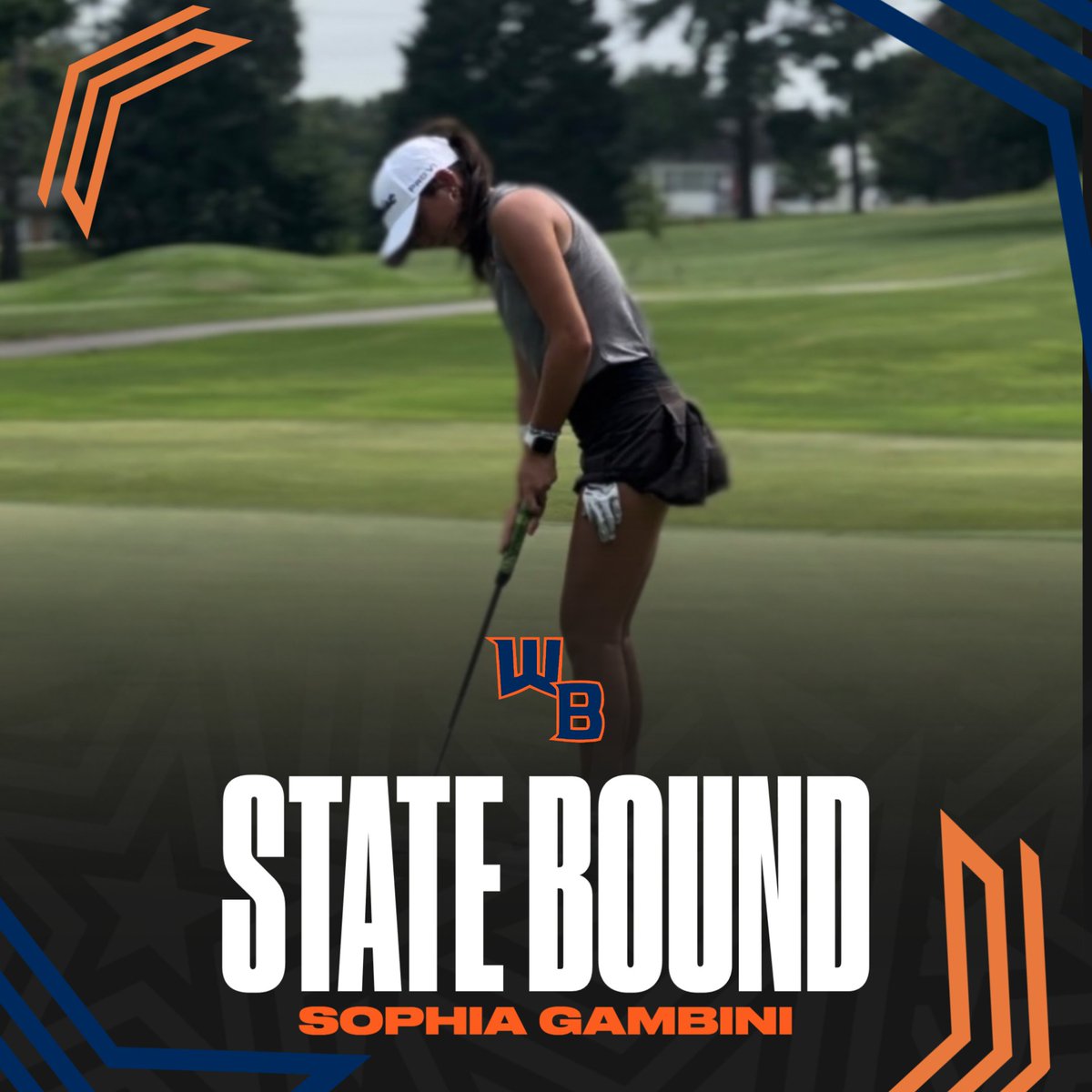 Congrats to Sophia Gambini for qualifying for State Tournament!