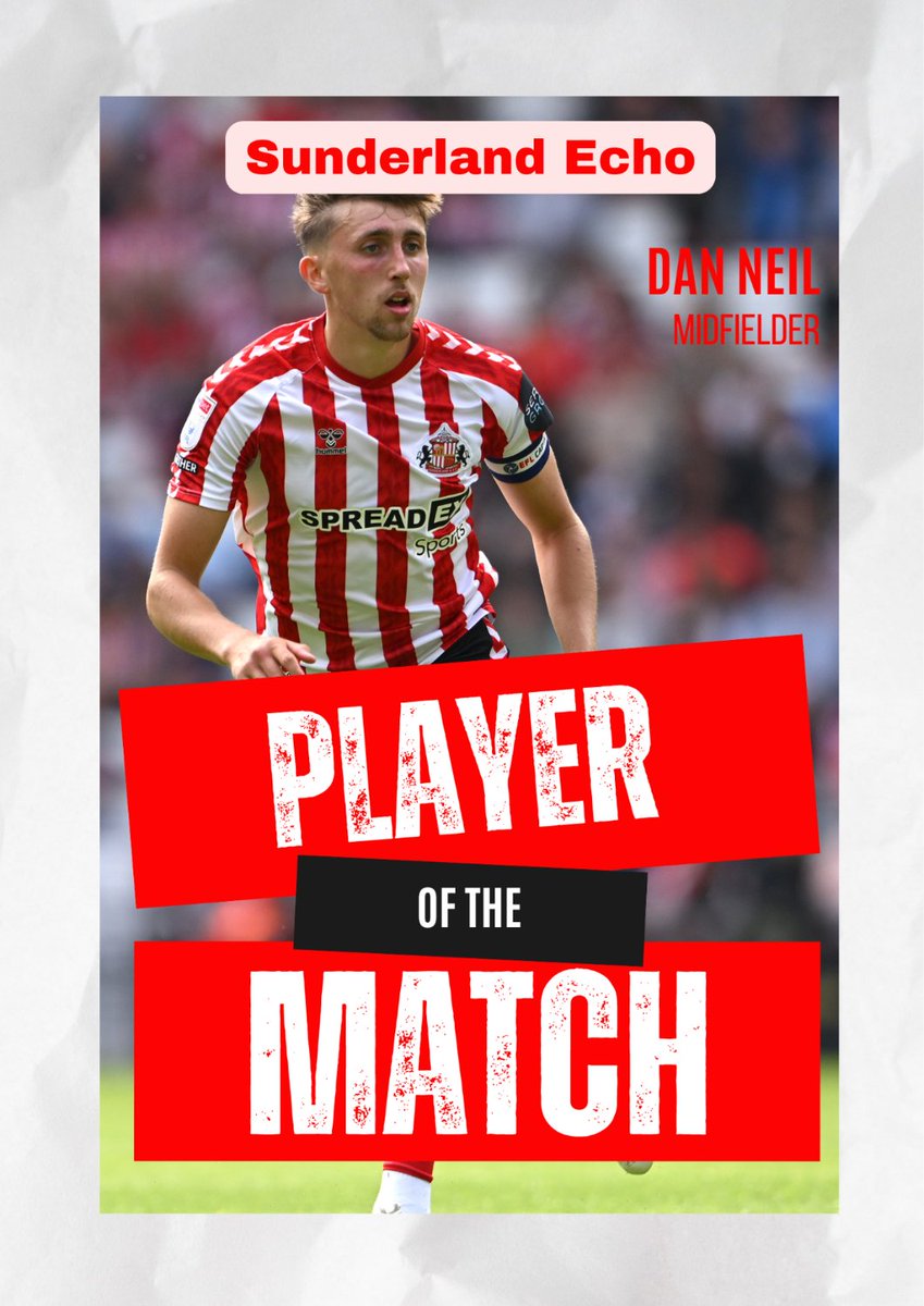⭐️ The Echo's Player of the Match against Derby County...

#SAFC
