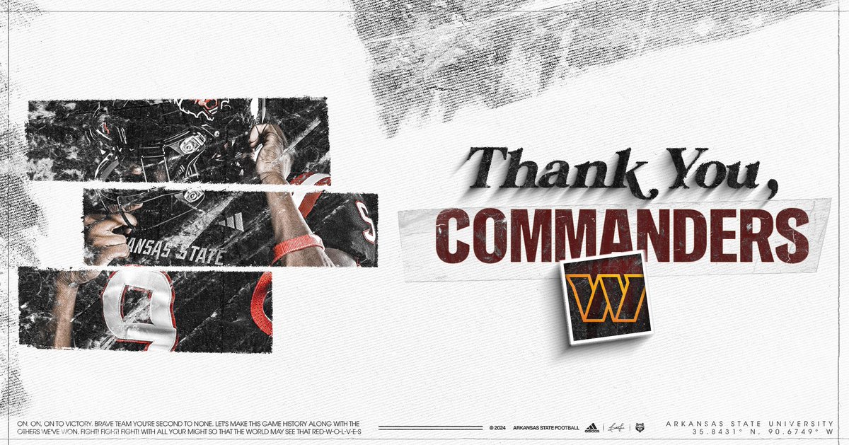 Arkansas State Football tweet media