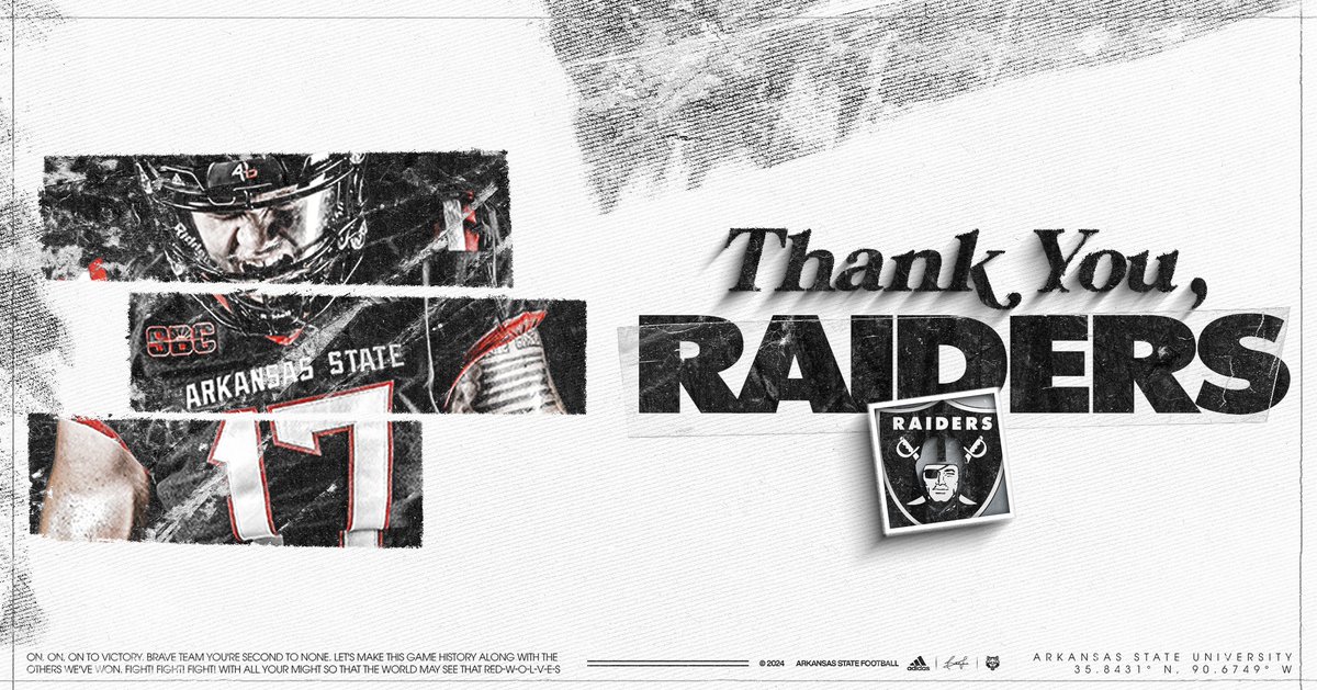 Arkansas State Football tweet media