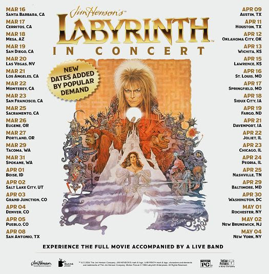 ToughPigs's tweet photo. The Labyrinth concert series is expanding its tour, hitting up 38 more cities in 2025!
https://t.co/MevdfPuEDW https://t.co/tAbUAZXBOt