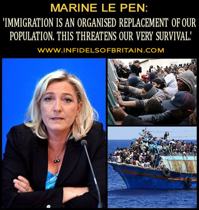 IOBOFFICIAL's tweet image. IMMIGTATION IS ORGANISED REPLACEMENT OF OUR POPULATION! #tory #brexit #NoDealBrexit #PostBrexitBritain #NoEu #WTO #nigelfarage #brino #brexitinnameonly #globalist #invasion #NWO @kensingtonRoyal @clarenceHouse @RoyalFamily @MLP_officiel
@DonaldJTrumpJr @realDonaldTrump