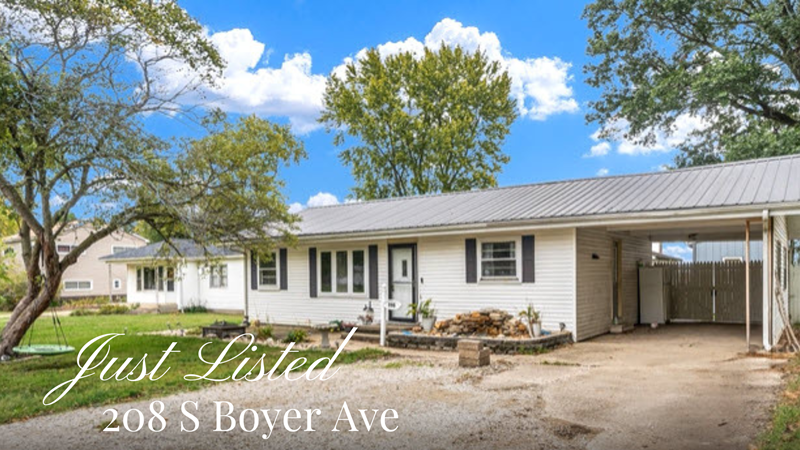 🏡✨ JUST LISTED: Your Affordable Dream Home Awaits at 208 S Boyer, Brockton, IL! 
youtu.be/tE2AzVqpOSs?si…
Embrace the charm of small-town living with this inviting 3-bedroom, 1-bathroom home.

📞 Call Rose Price at 217-202-8843 or email roseprice@champaignrose.com.