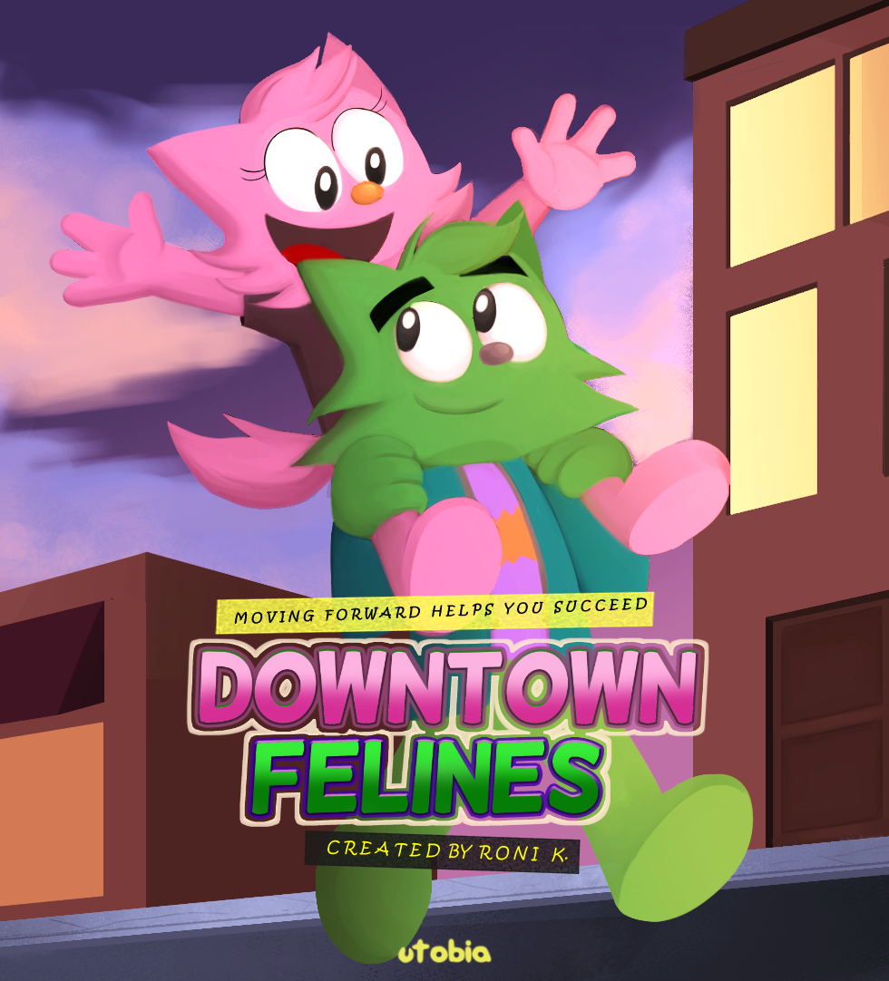 UtobiaCo's tweet photo. We are so glad to have worked on the teaser trailer for Downtown Felines. Please check it out now. 

#animation #anime #cat #cartoon #inde #web #series 

https://t.co/t05ZxnBrpe https://t.co/SE6OwADFVW