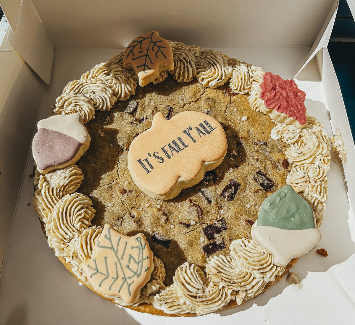 letsbackflip's tweet image. Shoutout to Sugar Beet Cookie Co for this delectable treat. 😋
.
.
.
#FallVibes #FallCreativity #AutumnVibes #Marketing #SweaterWeather #CreativeFall