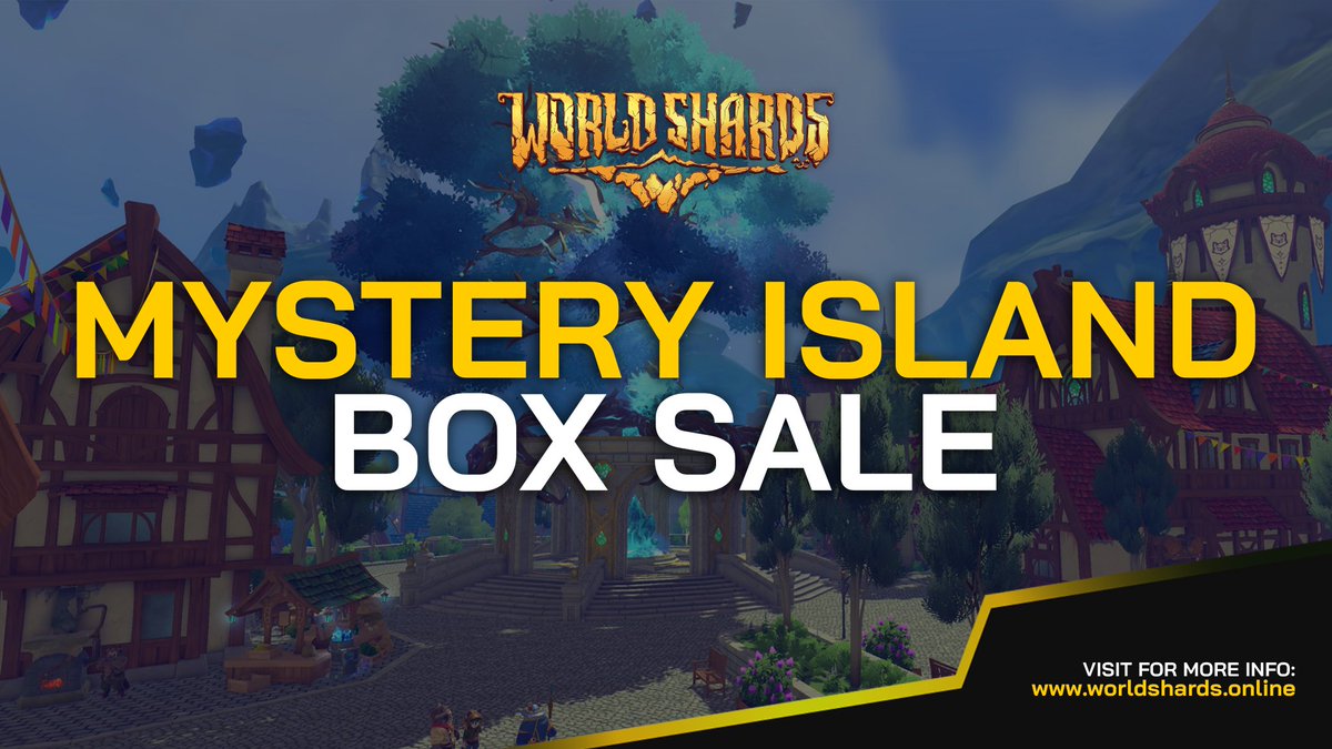 OpenLoot's tweet photo. Murrlandia Adventurers! @WorldShardsGame Mystery Island Box Sale starts October 4th, 14 UTC! 🎁

More info here: https://t.co/DvBhnJpzAe https://t.co/Ivv4ffmzM9