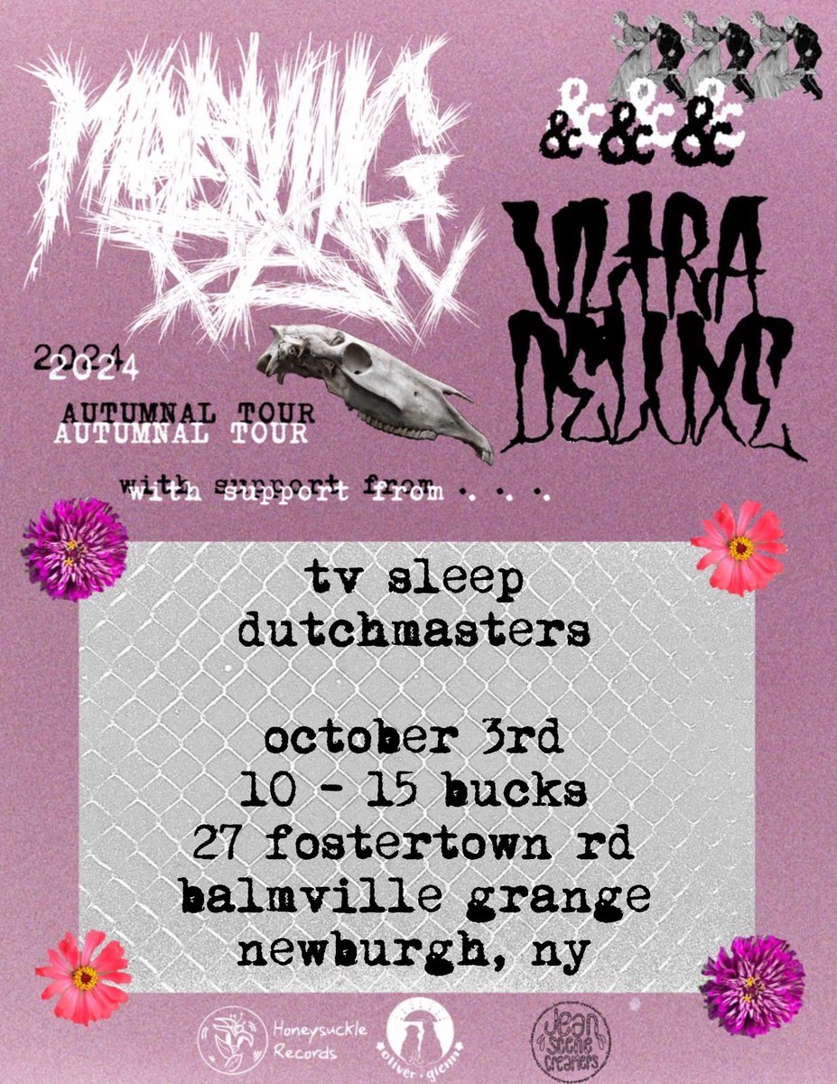 ultra deluxe (@ultradeluxe666) on Twitter photo Hudson Valley, NY! Playing a shredder this Thursday, Oct 3rd, at Balmville Grange in Newburgh with <a href="/dtchmstrs64/">dutchmasters</a> <a href="/morningdewemo/">morning dew</a> and TV sleep (mems of <a href="/tinyblueghost/">Tiny Blue Ghost "Between the Botanicals" out NOW ✨</a>) 7pm, see yall there! Hudson Valley, NY! Playing a shredder this Thursday, Oct 3rd, at Balmville Grange in Newburgh with <a href="/dtchmstrs64/">dutchmasters</a> <a href="/morningdewemo/">morning dew</a> and TV sleep (mems of <a href="/tinyblueghost/">Tiny Blue Ghost "Between the Botanicals" out NOW ✨</a>) 7pm, see yall there!