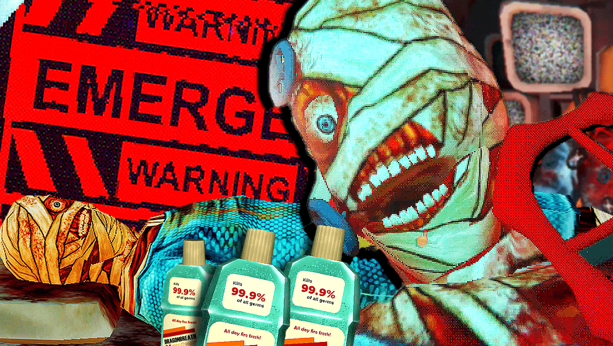 Para abrir el mes Spooky, empezamos con un juego altamente siniestro, MOUTHWASHING! No comas enjuague bucal o terminarás mal 😳 Míralo aquí: youtube.com/watch?v=g5FDBA…