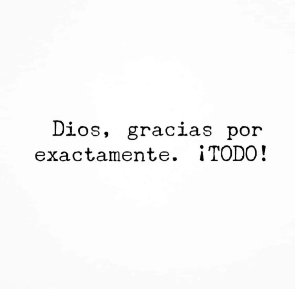 ¿Cuántos están agradecidos con Dios?