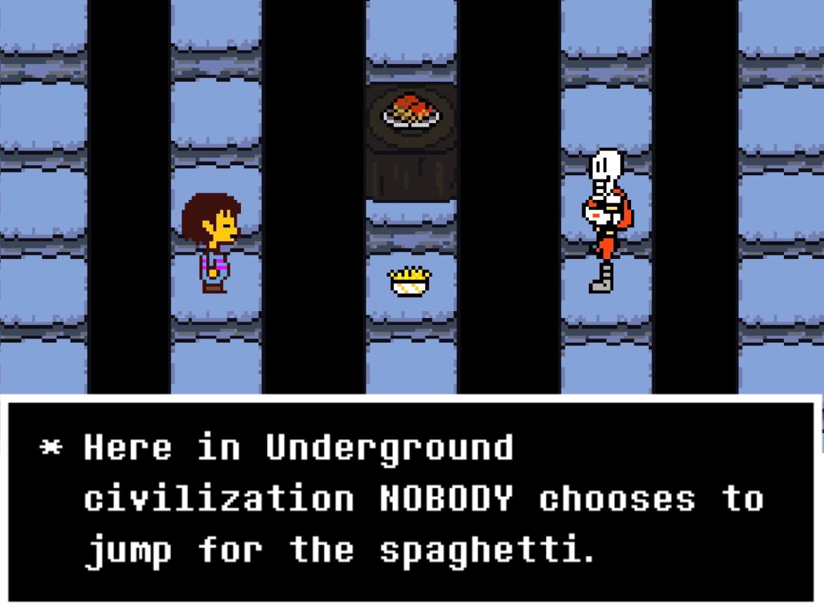 Miles63279657's tweet photo. I just installed the new undertale update Toby wtf is this?? #ParkourCivilization https://t.co/O8ipOS7WOo