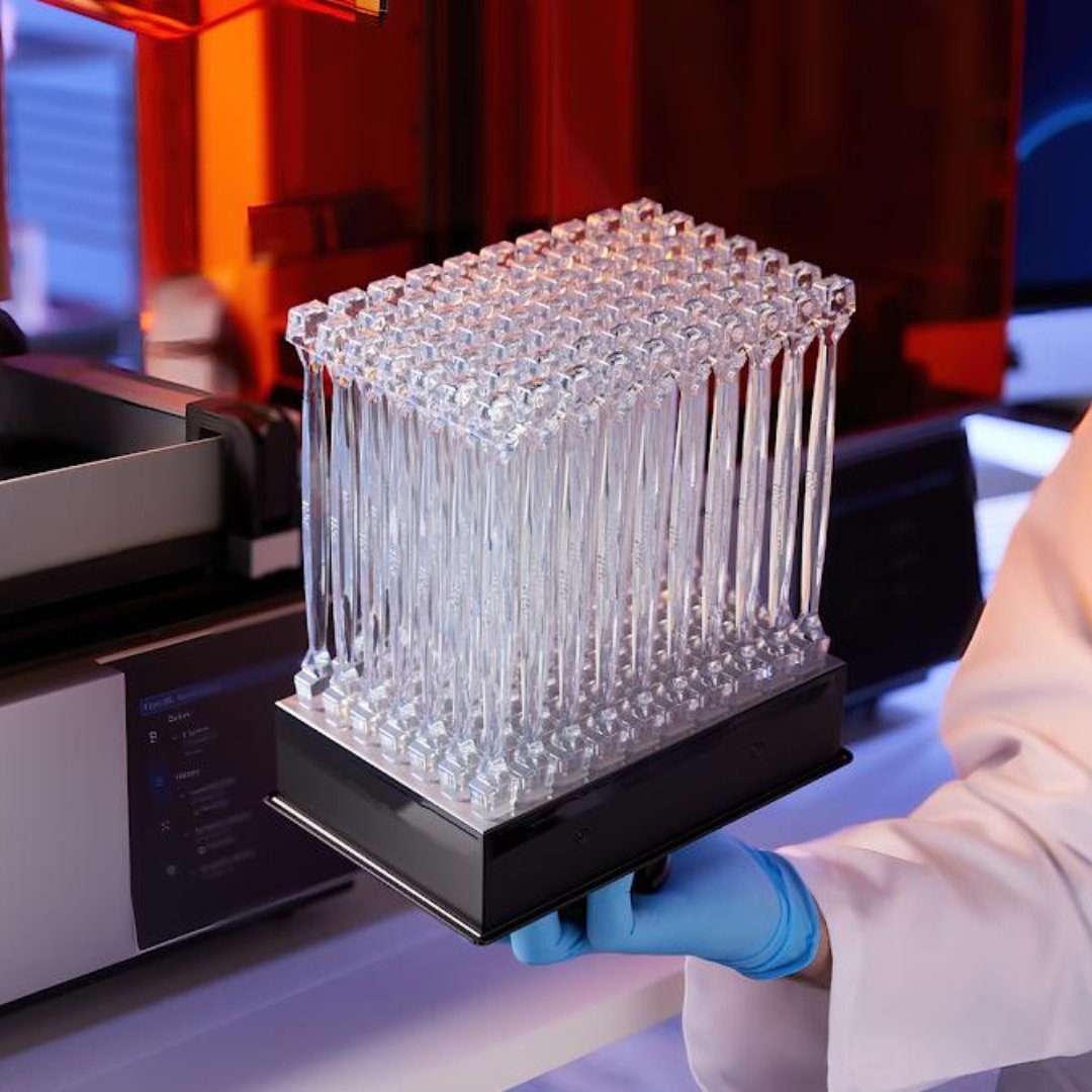 MatterHackers's tweet image. Meet the #Formlabs #Form4B, your #3DPrinting hero! It handles #biocompatible #materials with #ease, delivers #flawlessprints #fast, and comes with a #builtin #camera and #automatic #resin #dispenser for #stressfree #printing.

matterhackers.com/r/4zCUyZ

#MatterHackers