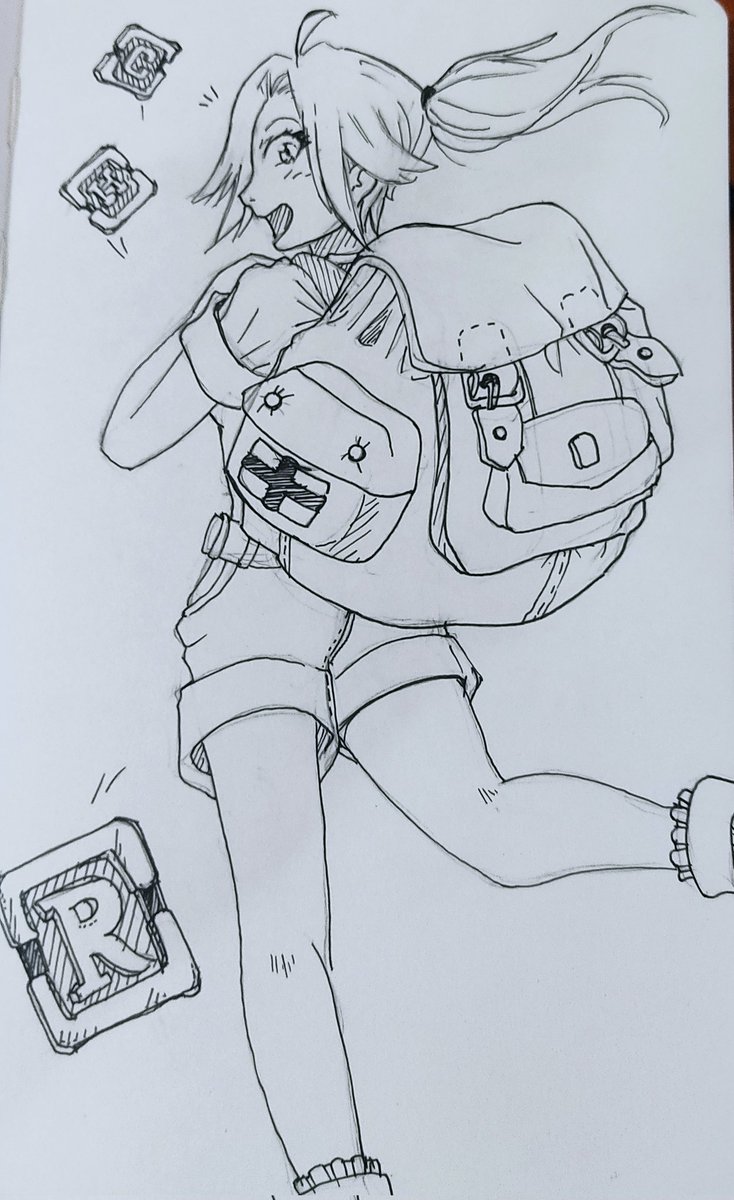 RedParaSandbox's tweet photo. Here we go again ! #inktober2024 #inktober2024day1 https://t.co/1ldd8iy4VZ