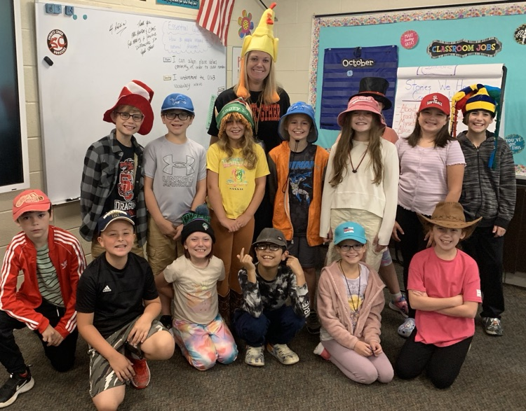 DieckSCCS's tweet photo. Dieck Elementary was full of fun hats for Mad Hatter day! A very special student gave me a sweet surprise...a hat made out of candy! https://t.co/Xqb7474F1n