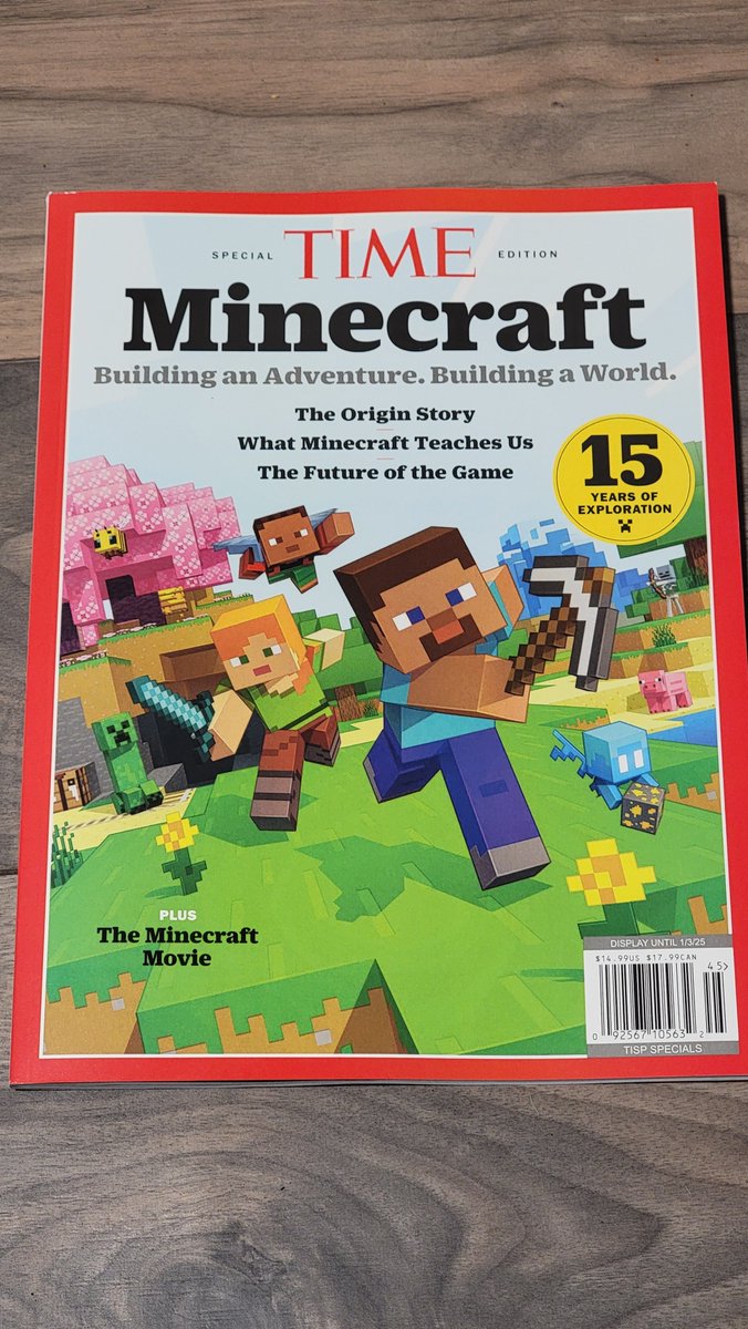 AutCraft's tweet image. We are so honoured to be included in Time Magazine&apos;s big Minecraft Special Edition! It&apos;s a great magazine, from cover to cover, with so much rich Minecraft history.

We&apos;re told this will hit stores on October 7th!
Make sure to get yours!
#autism #Minecraft