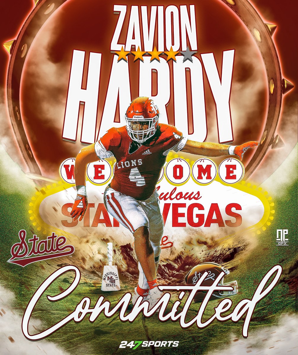 | COMMITTED |

Zavion Hardy (<a href="/hardy_zavion/">Zay Hardy</a>), the class of 2025 <a href="/247Sports/">247Sports</a> 4⭐️ junior college defensive lineman from East Mississippi Community College (Scooba, MS), commits to #HailState Football!