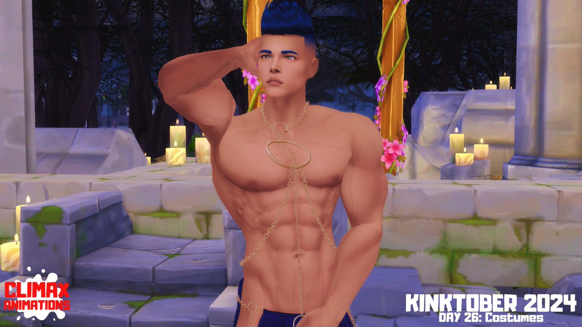 ClimaxAnimation's tweet photo. #Kinktober2024 Day 26: Costumes
"Come and worship your gods" https://t.co/goS0ZCqa4G