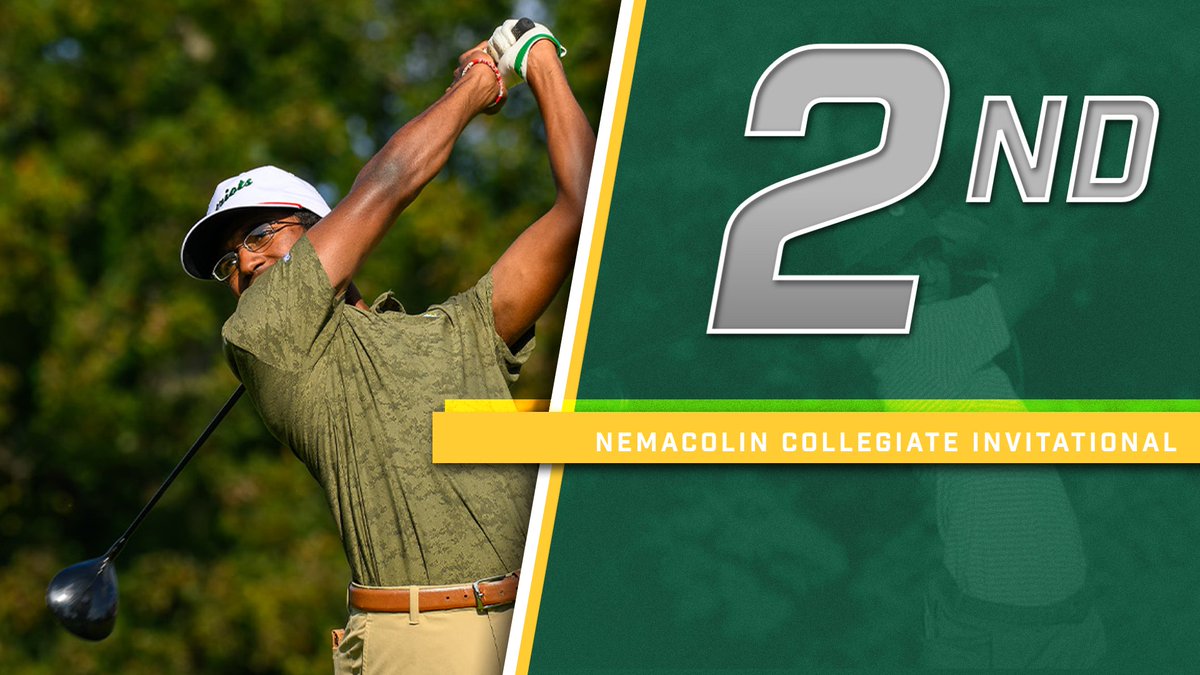 🥈 Runner-up at the Nemacolin Collegiate Invitational!
4⃣th place finish for junior Logan Paczewski in his first event as a Patriot 👏
T8 finish for junior Samir Davidov 👏

gomason.com/news/2024/10/1…