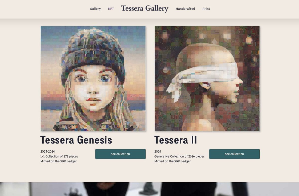 Updated the website to reflect the new collection 🫡
tessera.gallery