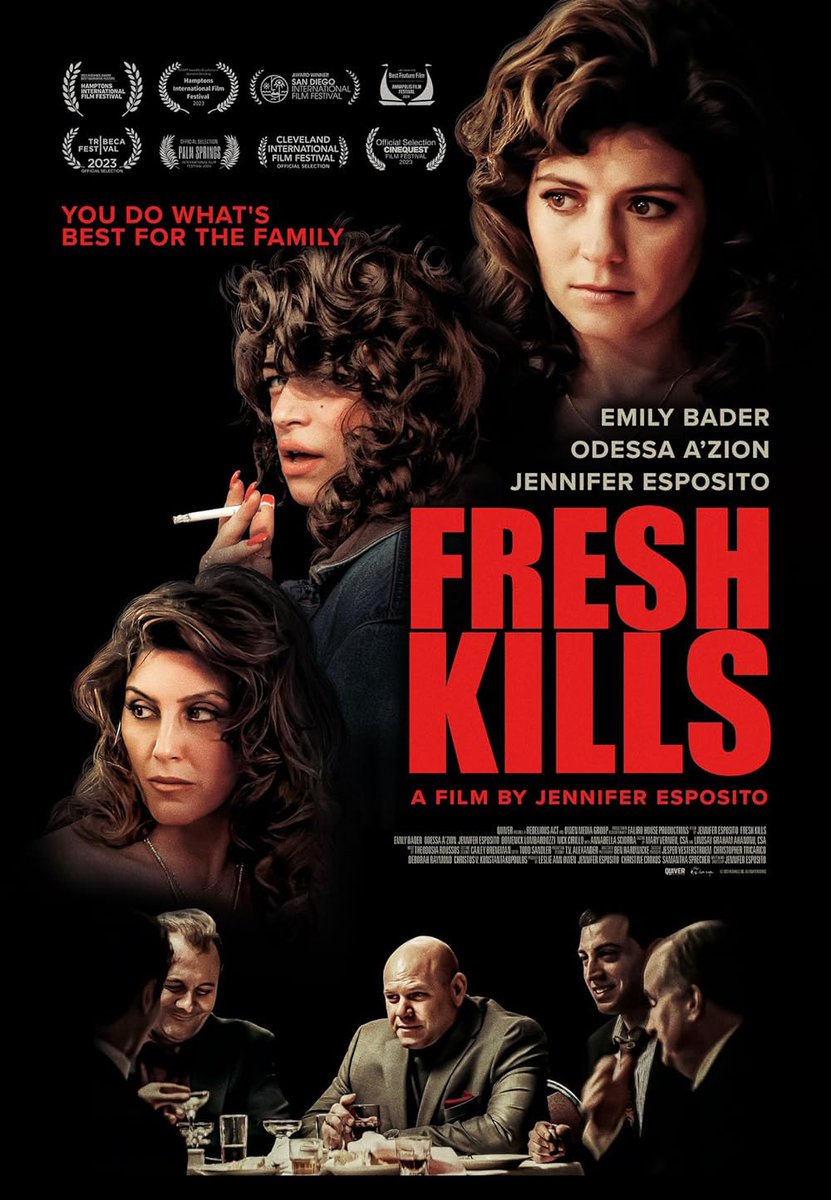 first watch of the month was Fresh Kills directed by Jennifer Esposito and it blew me away it’s such an amazing story abt mafia life but seen from a different perspective the strong women perspective