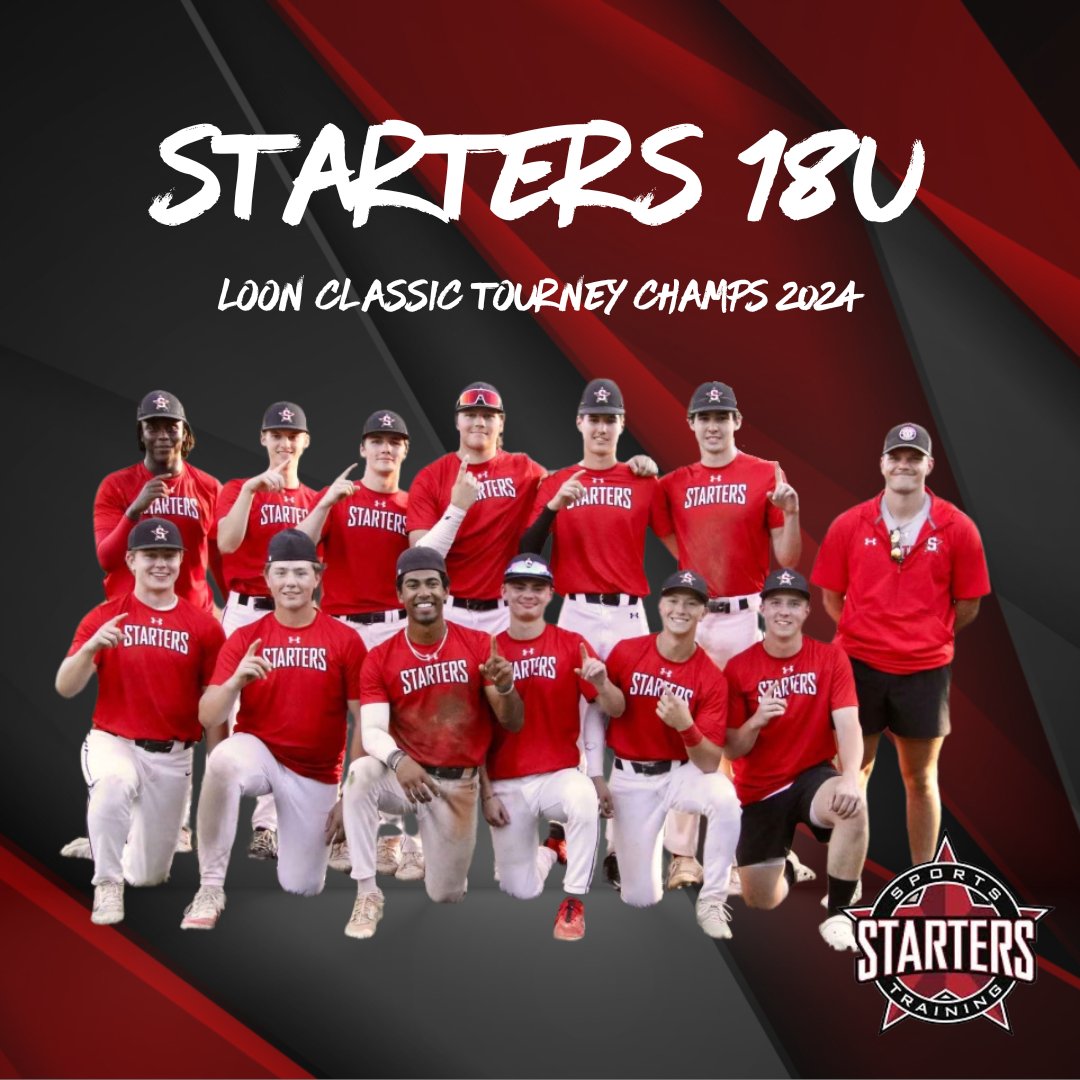 Starters Sports Training (@starters_sports) on Twitter photo Your 18u Loon Classic Tournament Champions ππ On Sunday, the boys put up 44 runs, while only allowing 5 runsβThe success defensively came from TWO no hitters thrown by <a href="/MatthewMilke1/">Matt Milke</a> and <a href="/JackOrtale/">Jack Ortale</a> π₯π₯
#tournamentchampions #OurPassionYourDevelopment #Sports #AllGasNoBrakes Your 18u Loon Classic Tournament Champions ππ On Sunday, the boys put up 44 runs, while only allowing 5 runsβThe success defensively came from TWO no hitters thrown by <a href="/MatthewMilke1/">Matt Milke</a> and <a href="/JackOrtale/">Jack Ortale</a> π₯π₯
#tournamentchampions #OurPassionYourDevelopment #Sports #AllGasNoBrakes