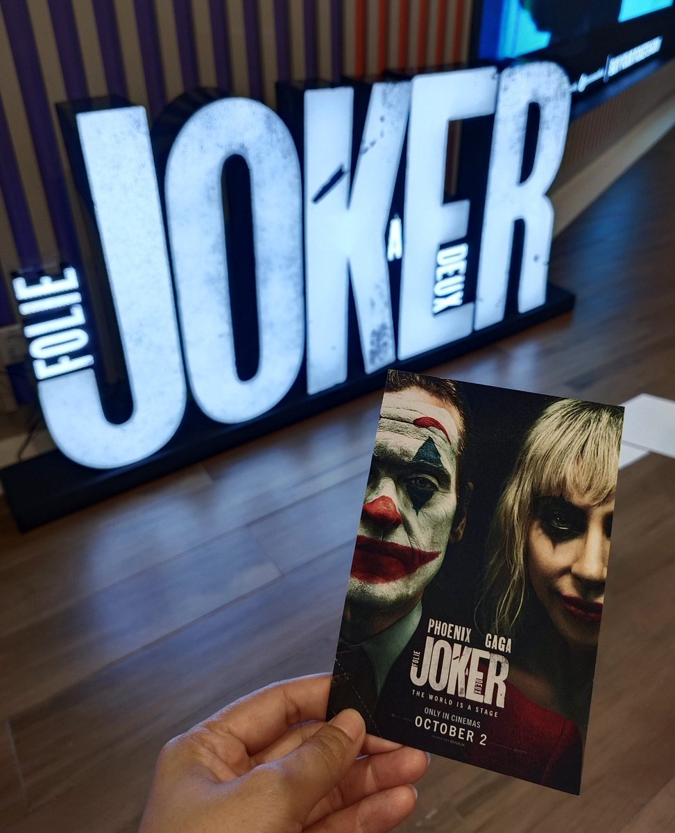 iamvheneth's tweet photo. Feel every pulse of the soundtrack and the intensity of the visuals—Joker and Harley's story demands the immersive power of IMAX!

Witness Joker: Folie à Deux in IMAX for an unforgettable cinematic experience!

BUY YOUR TICKETS NOW!
🔗: https://t.co/pTCUDz7AYn
📱: SM Cinema app https://t.co/WjF82eDcXC