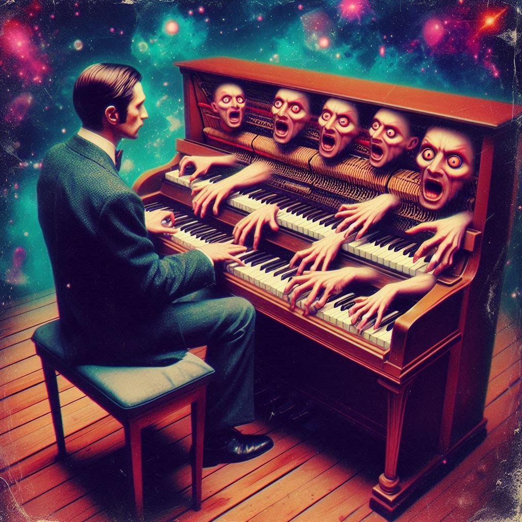 Feeling the spirit 👻🔪🎃🎹