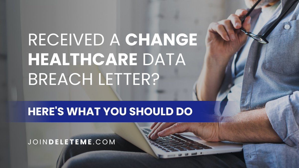 joindeleteme's tweet photo. Is that #BreachNotification from Change Healthcare genuine or a scam?
Use trusted sources to confirm its legitimacy, monitor your accounts, and freeze your credit to protect yourself.
To help prevent future attacks, opt out from #DataBroker sites and check your #PrivacySettings.