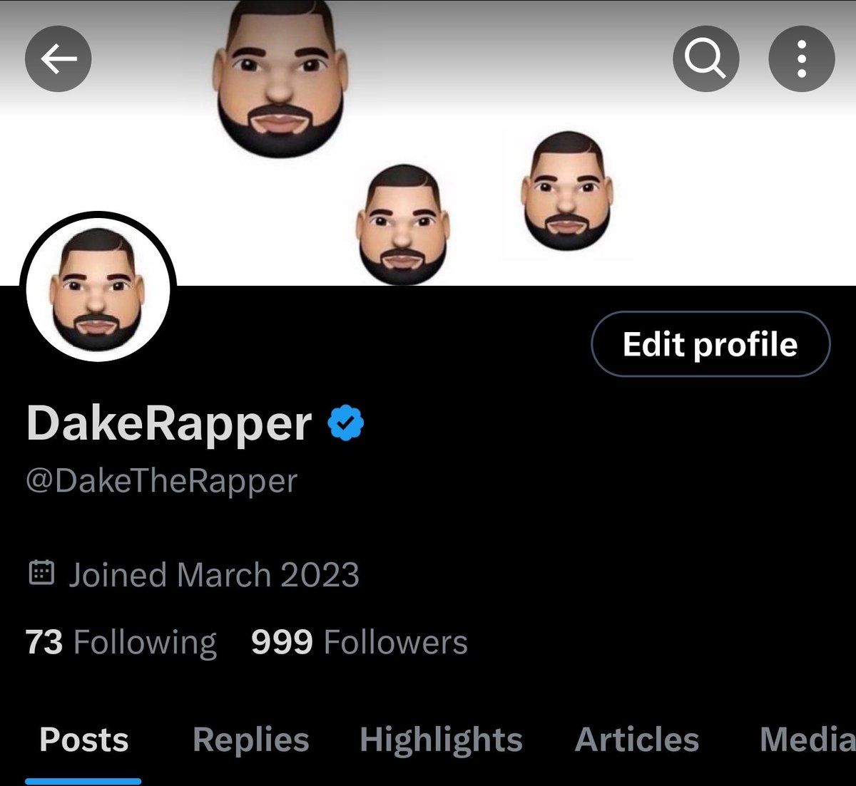 DakeTheRapper's tweet photo. I'm verified https://t.co/xOXXqJm1s4