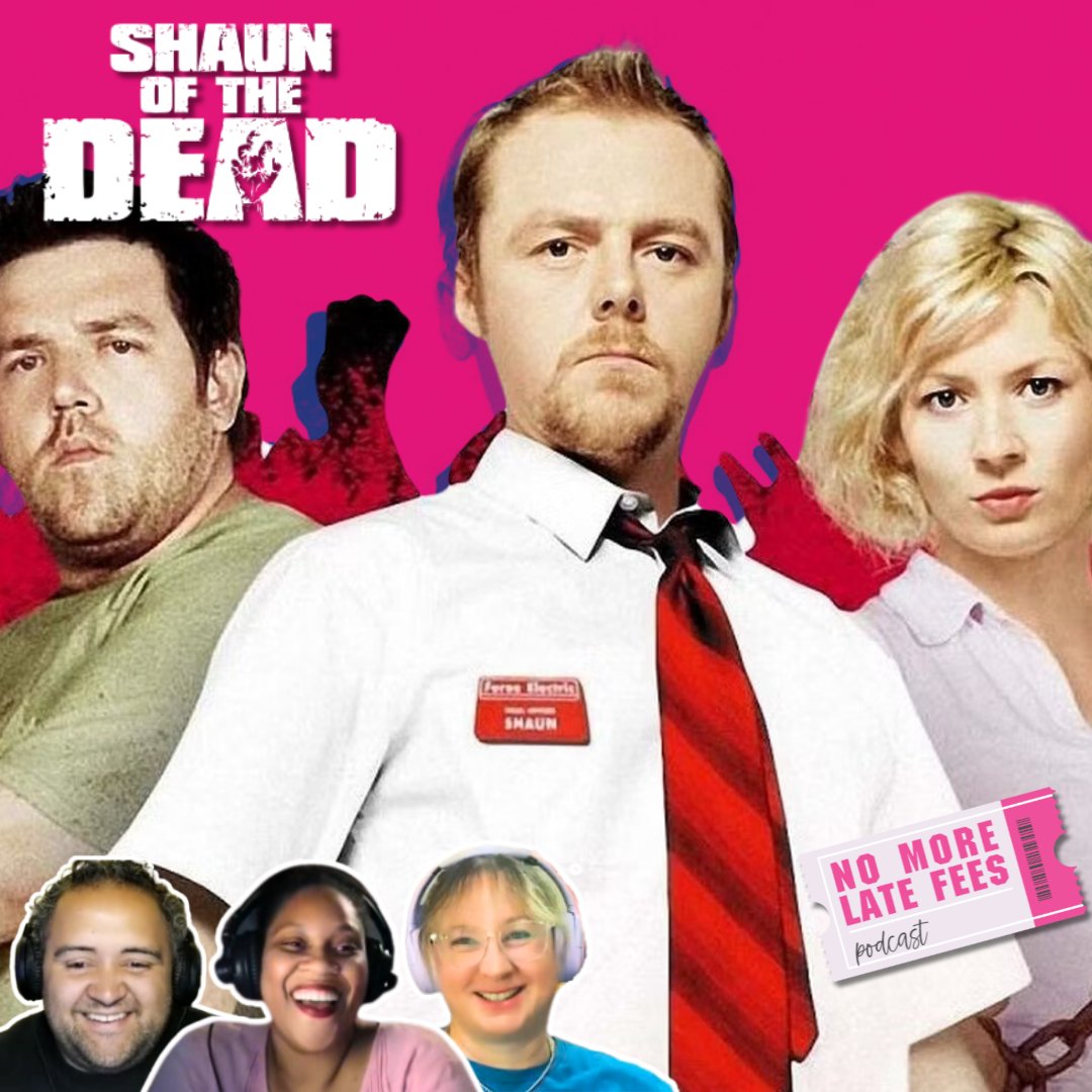 NoMoreLateFees's tweet photo. Brace yourselves for a zombie apocalypse with a side of British humor! We're kicking off spooky season by celebrating the 20th anniversary of Shaun of the Dead with @Reelloverspod
https://t.co/VbFBAhtEQm https://t.co/s5dB1JRf9N