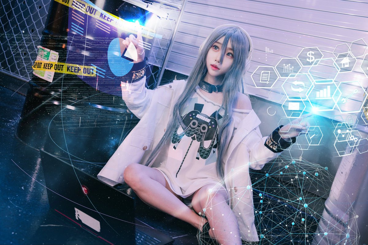 IVANA_0717's tweet image. [NIKKE] 니케 

엑시아(Exia)-1

나는야 무적의 해커ㅡ 오늘 밤도 적들의 소스코드를 노리지ㅡ

📸나나리(@nanary000)
추가사진-&amp;gt;likey.me/post/639468926…

#nikke #nikkecosplay #Exia #nikke #NIKKEハーフアニバーサリー #GoddessofVictoryNIKKE  #勝利の女神NIKKE #勝利女神妮姬 #니케